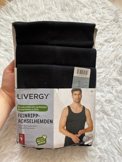 زیرپوش رکابی و آستین دار مردانه لیورجی LIVERGY مدل Feinripp